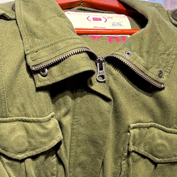 ✨ Edgy Vintage GAP (Red) Military-Inspired Jacket – Size Ladies XL ✨ - Picture 11 of 14